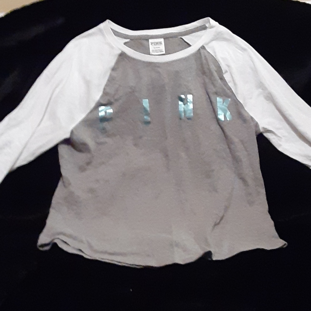 Pink Baseball Tee